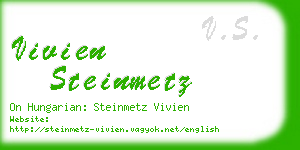 vivien steinmetz business card